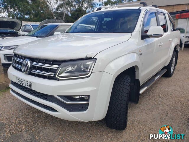 2019 VOLKSWAGEN AMAROK TDI550HIGHLINE4MOTION 2HMY20 DUAL CAB UTILITY