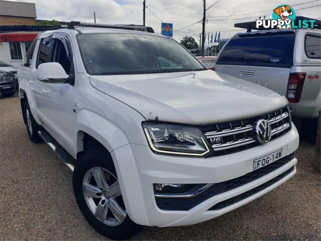 2019 VOLKSWAGEN AMAROK TDI550HIGHLINE4MOTION 2HMY20 DUAL CAB UTILITY