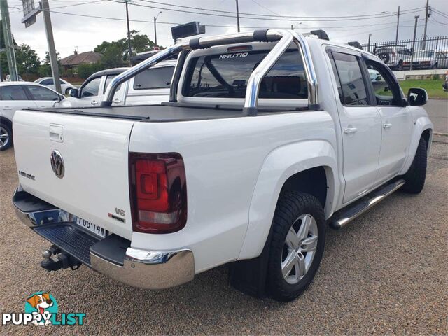 2019 VOLKSWAGEN AMAROK TDI550HIGHLINE4MOTION 2HMY20 DUAL CAB UTILITY