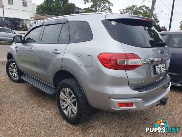 2016 FORD EVEREST TREND UAMY17 4D WAGON