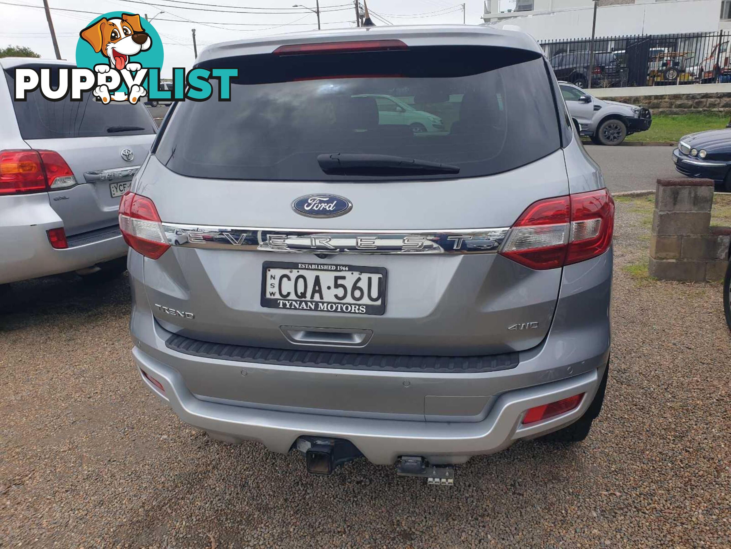 2016 FORD EVEREST TREND UAMY17 4D WAGON