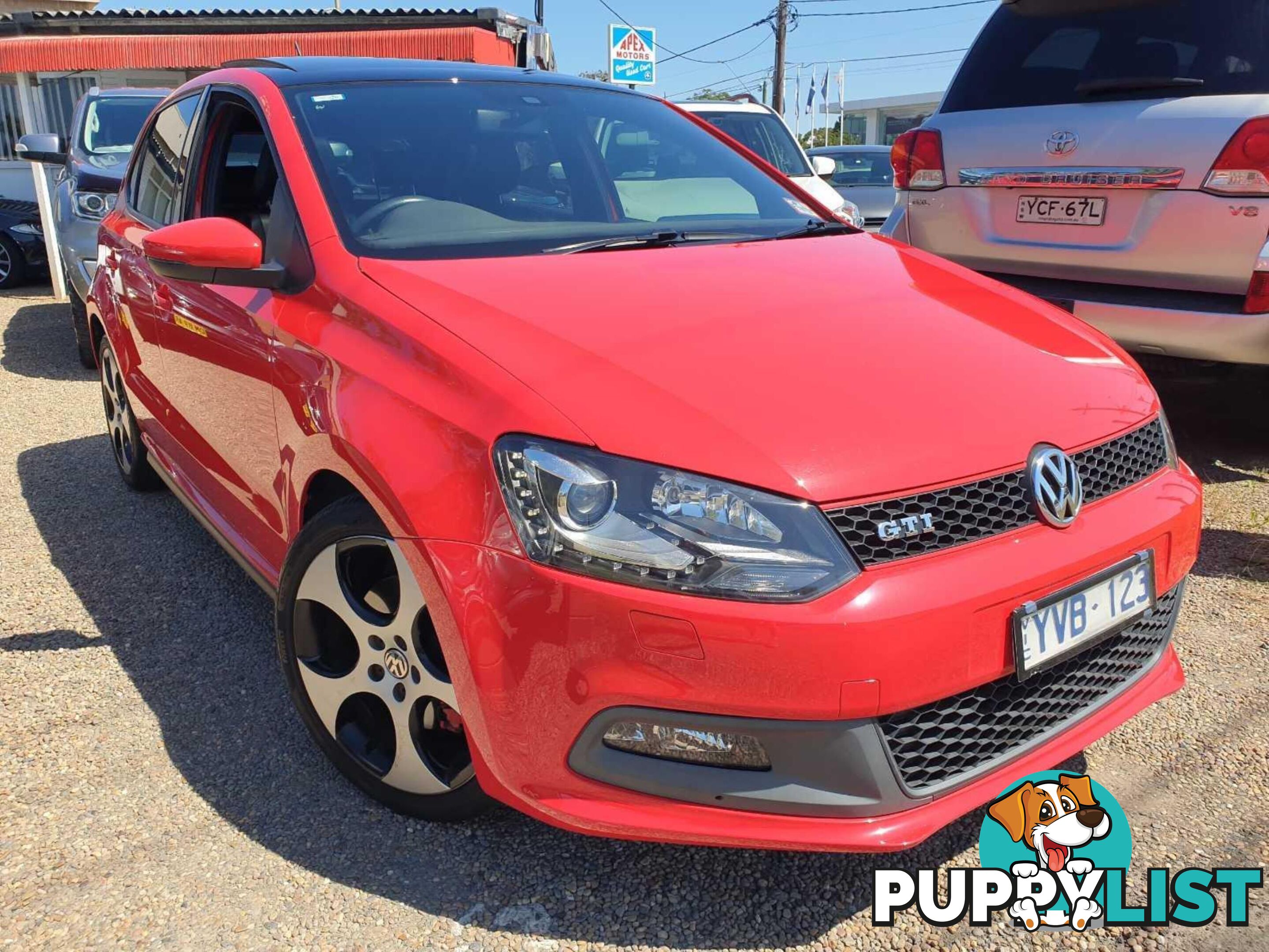 2012 VOLKSWAGEN POLO GTI 6RMY12 5D HATCHBACK