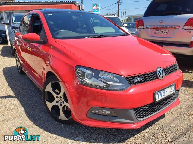 2012 VOLKSWAGEN POLO GTI 6RMY12 5D HATCHBACK