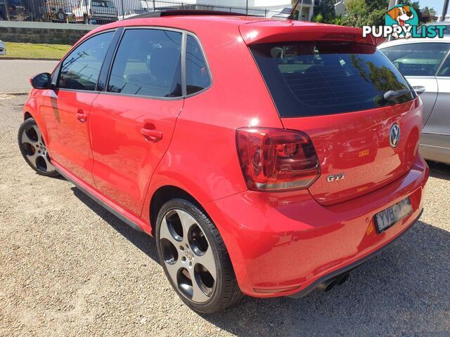 2012 VOLKSWAGEN POLO GTI 6RMY12 5D HATCHBACK