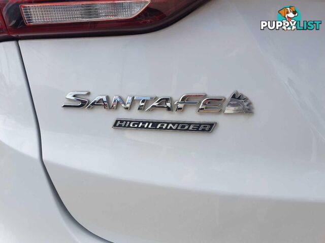 2016 HYUNDAI SANTAFE HIGHLANDERCRDI DMSERIESII(DM3)MY17 4D WAGON