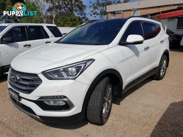 2016 HYUNDAI SANTAFE HIGHLANDERCRDI DMSERIESII(DM3)MY17 4D WAGON