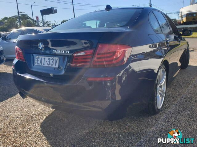 2011 BMW 5 20D F10MY11 4D SEDAN