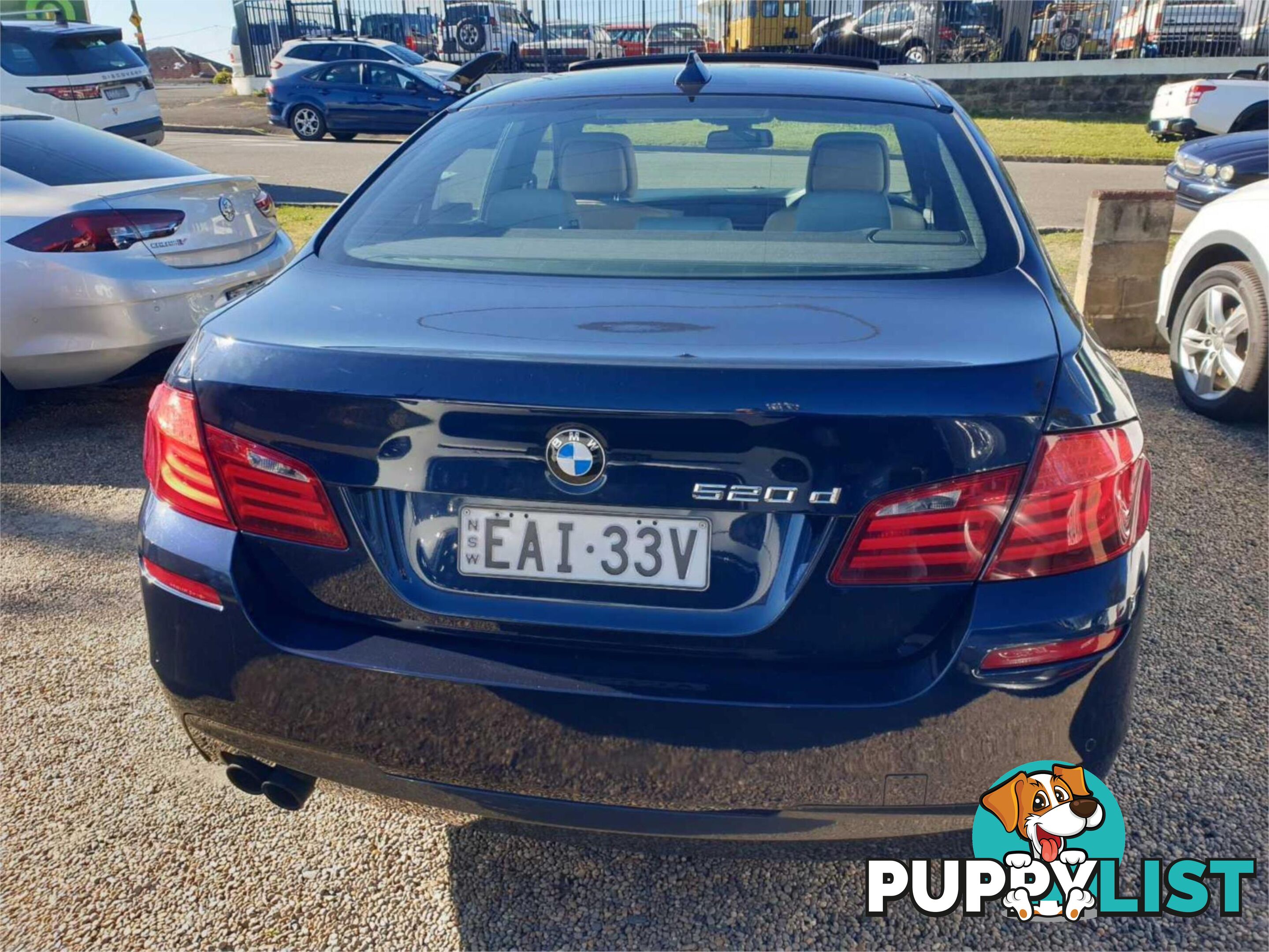 2011 BMW 5 20D F10MY11 4D SEDAN