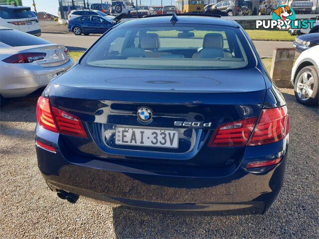 2011 BMW 5 20D F10MY11 4D SEDAN