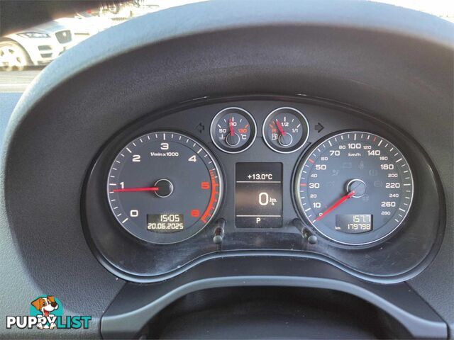 2013 AUDI A3 SPORTBACK2 0TDIAMBITION 8PMY13 5D HATCHBACK