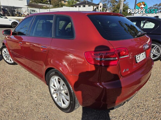 2013 AUDI A3 SPORTBACK2 0TDIAMBITION 8PMY13 5D HATCHBACK