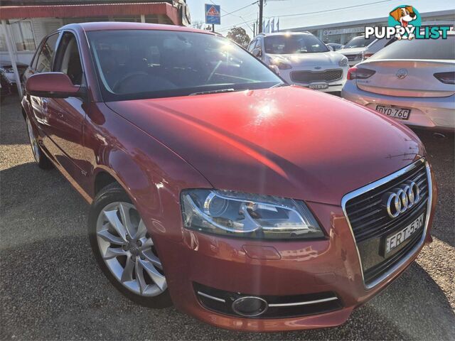 2013 AUDI A3 SPORTBACK2 0TDIAMBITION 8PMY13 5D HATCHBACK