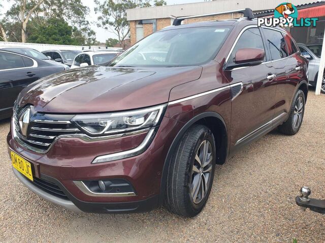 2017 RENAULT KOLEOS INTENSX TRONIC HZGMY18 4D WAGON