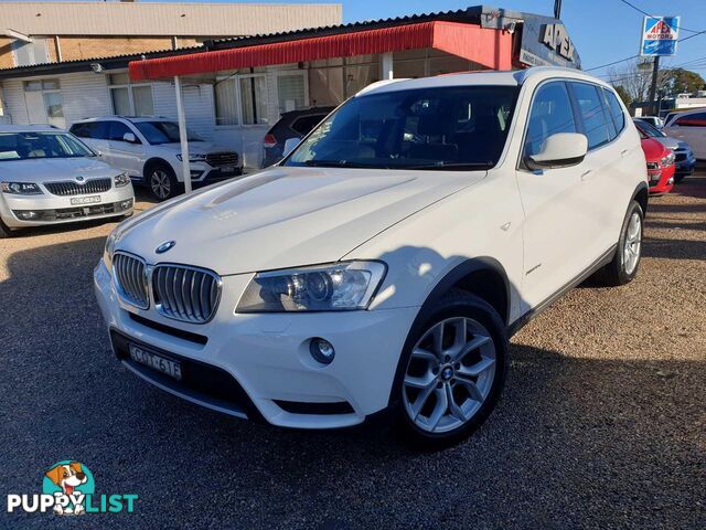 2013 BMW X3 XDRIVE30D F25MY13 4D WAGON