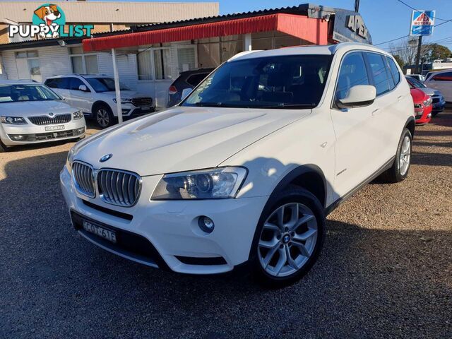 2013 BMW X3 XDRIVE30D F25MY13 4D WAGON