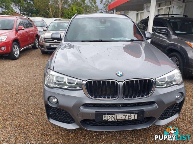 2017 BMW X3 XDRIVE20D F25MY17UPDATE 4D WAGON