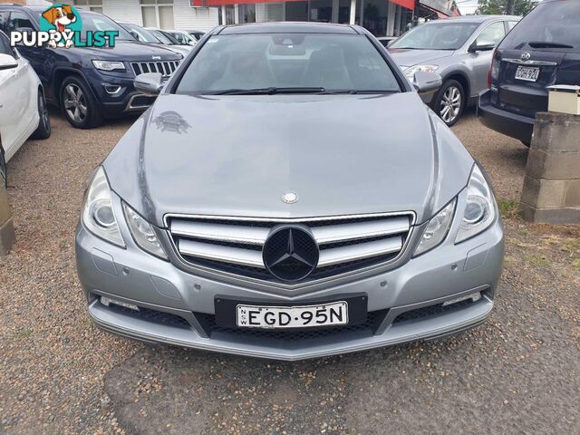 2009 MERCEDES-BENZ E250 CGIAVANTGARDE 207 2D COUPE