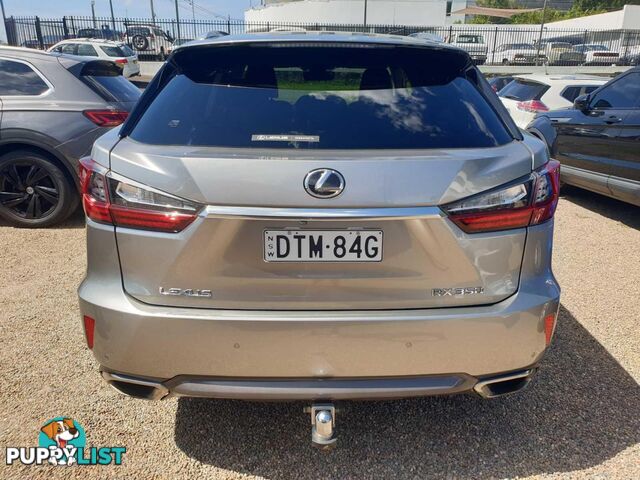 2017 LEXUS RX350 SPORTSLUXURY GGL25RMY17 4D WAGON