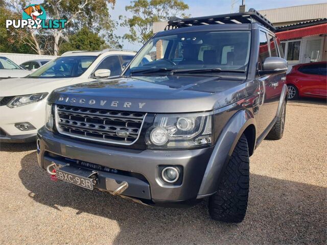 2016 LANDROVER DISCOVERY TDV6GRAPHITE LCMY16 5 4D WAGON