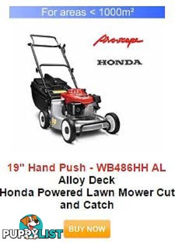 PRO-SCAPE WB486HHAL - Honda GXV160 ( 4 YR Warranty )