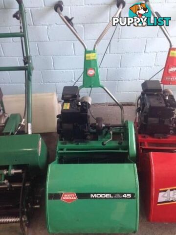 Refurbished cylinder/reel/roller mowers from $850