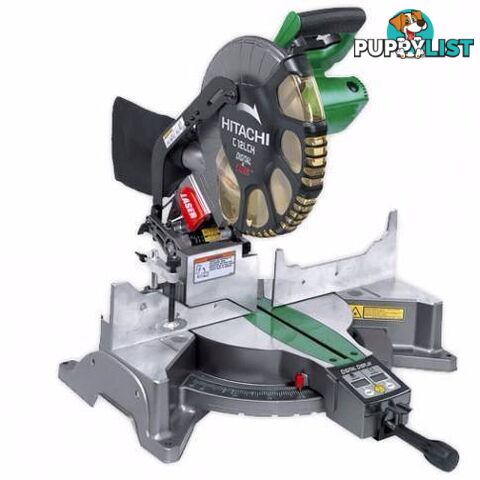 Hitachi C12LCH 1520W 305mm (12") Compound Laser Mitre Saw w Blade