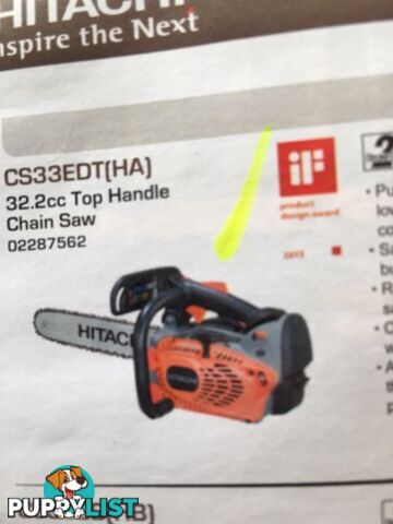 Chain saw Hitachi