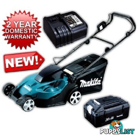 Brand New Makita LM430DWB 36V LXT Li-Ion Cordless Lawn Mower (Com