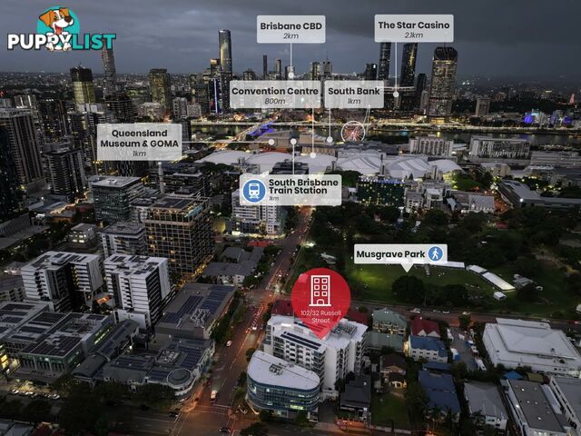 102/32 Russell Street SOUTH BRISBANE QLD 4101