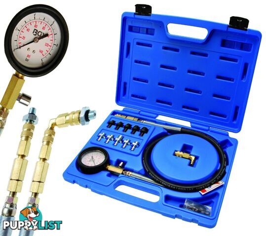 BGS Germany CDI Diesel Petrol Oil Pump Pressure Leak Tester Test Kit All Cars A+