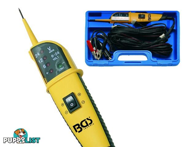 BGS Germany Auto Electrician Circuit Continuity Tester Multimeter Probe 6V-24V