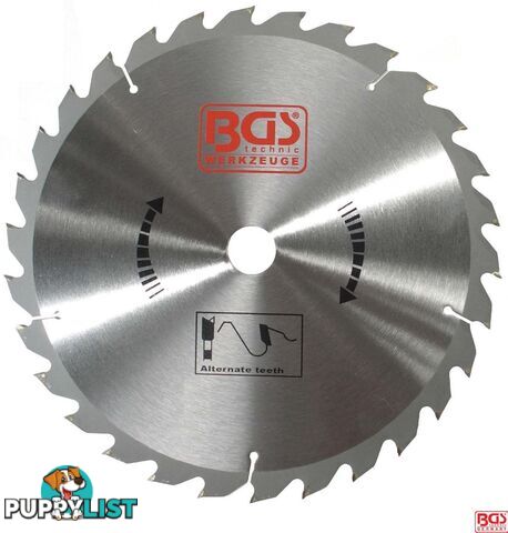 BGS Germany TCT Circular Table Saw Blade 400mm Diameter 30mm Hole 1" Reducer