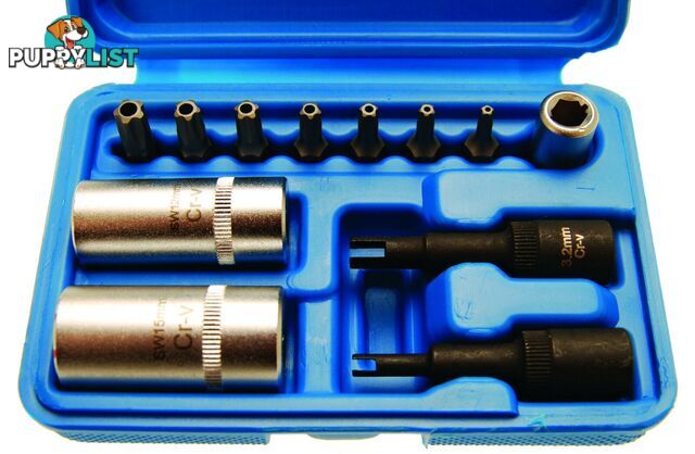 BGS Germany Air Conditioner Socket Air Con Gas Socket Bit Set Hydraulic Heating