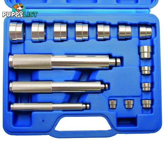 BGS Germany 16-pcs Bearing Punch Bush Bushing Aluminium Alloy Driver Trade Set