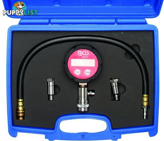 BGS Germany Digital Petrol Engine Compression Tester Spark Plug M10 M12 M14 M18