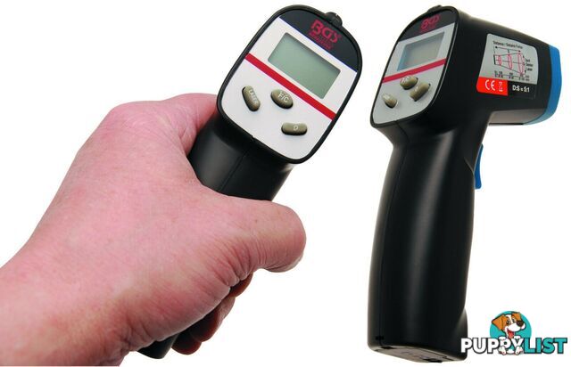 BGS Germany Trade Quality Digital Display Precision Laser Thermometer -20C/+200C