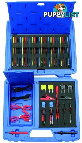 BGS Germany 92-pcs Probe SRS Strobo Potentiometer Test Lead Set Auto Electrician