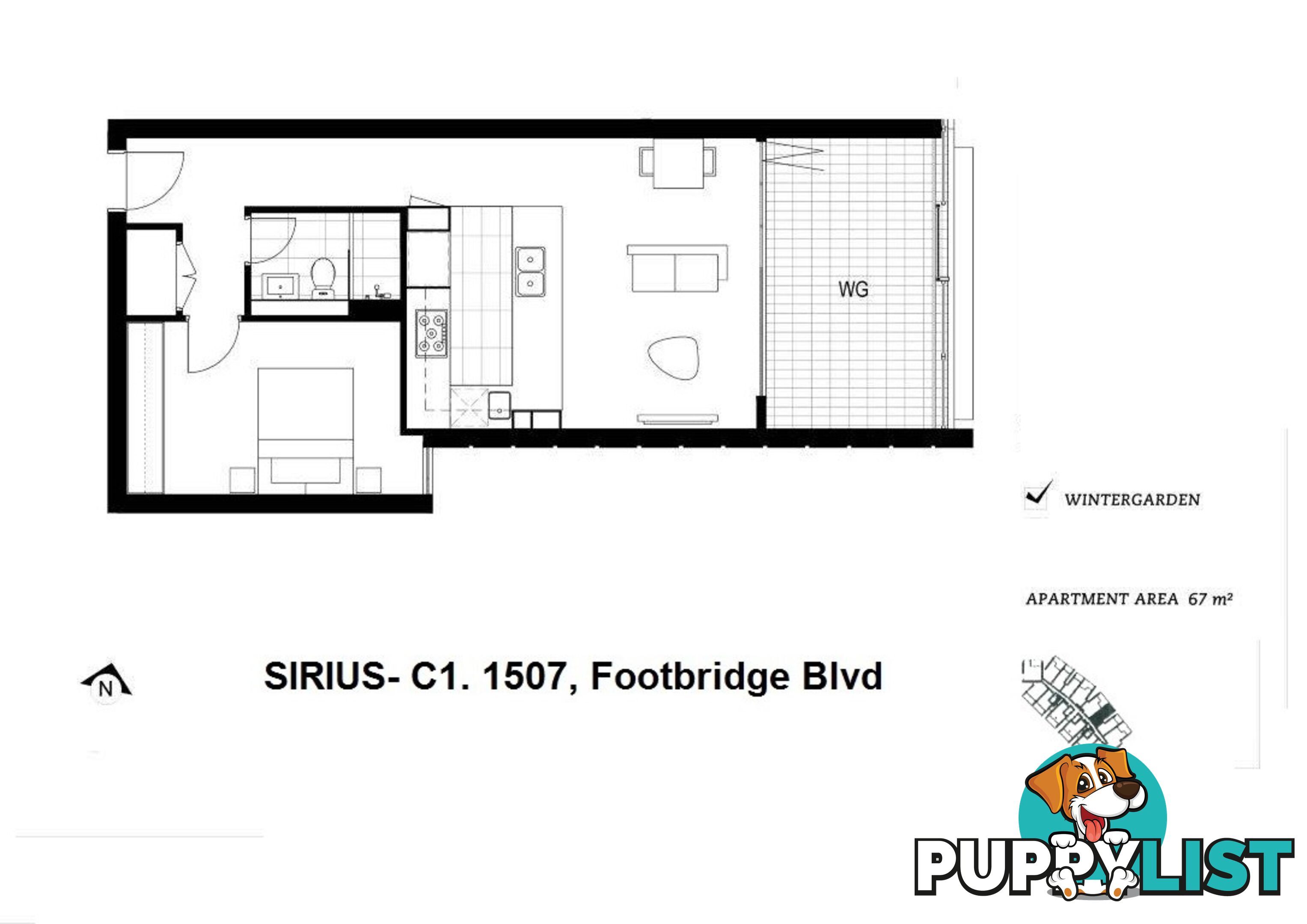 C1.503, C1.1001, C1.1213, C1.1/SIRIUS Footbridge Blvd WENTWORTH POINT NSW 2127