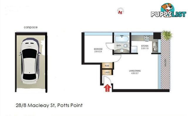 28/8 Macleay St POTTS POINT NSW 2011