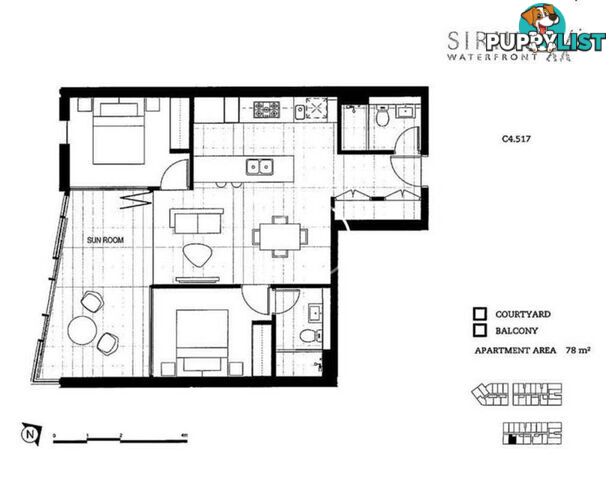 C3. LEVEL 7/2 Footbridge blvd WENTWORTH POINT NSW 2127