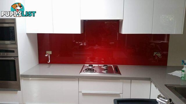 Glass splashbacks