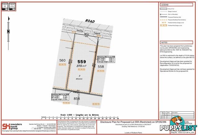 Lot 559 Harvest Street REDBANK PLAINS QLD 4301