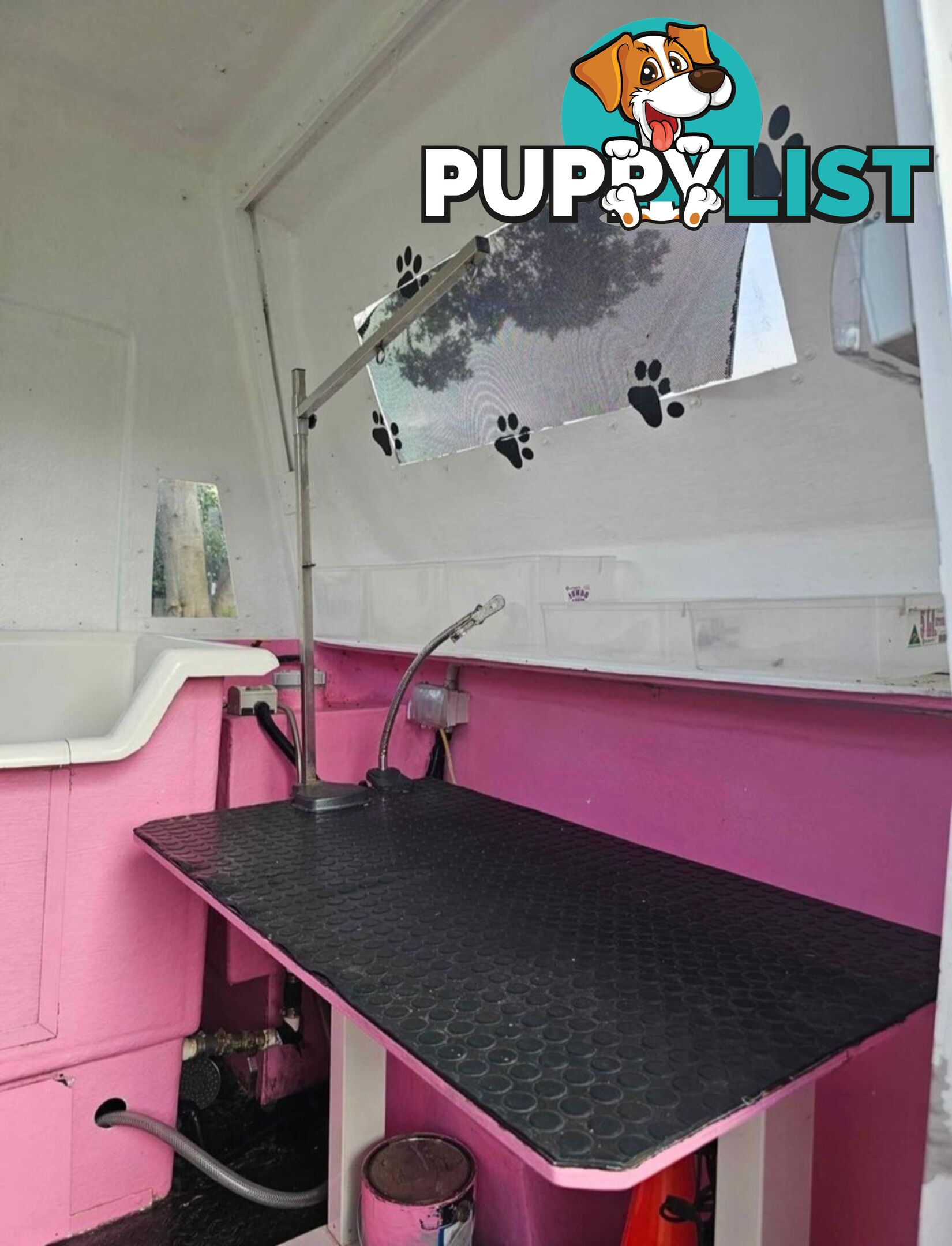 Dog Grooming Trailer