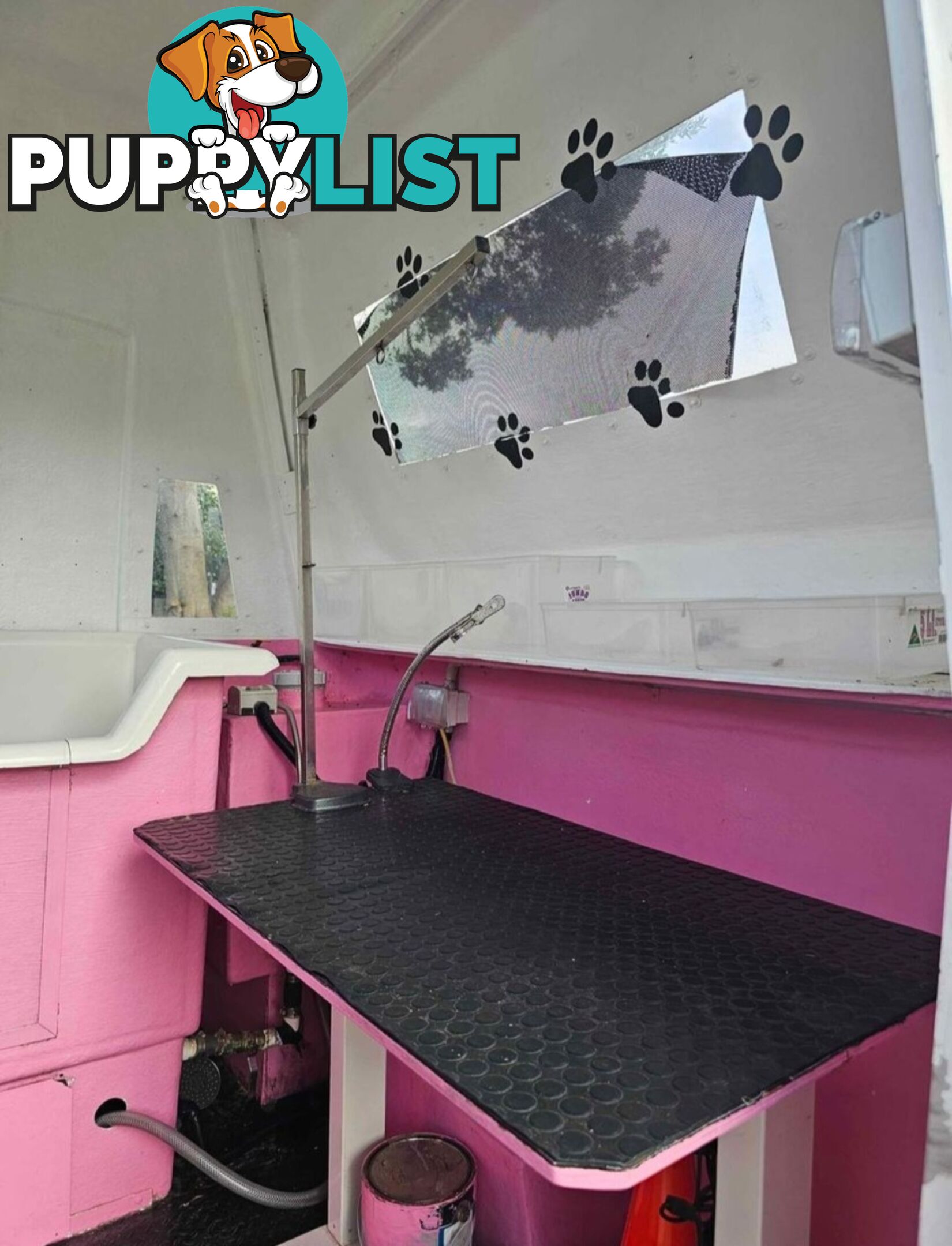 Dog Grooming Trailer