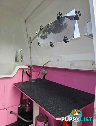 Dog Grooming Trailer