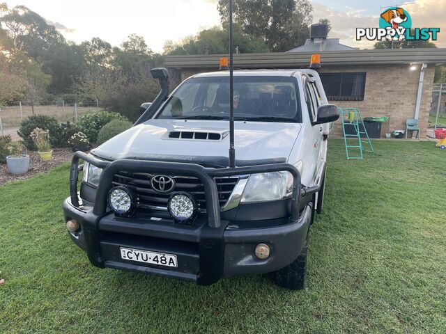 2015 Toyota Hilux SR (4X4) SR Ute Manual