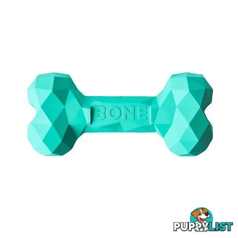 Chew Chew Small Aqua Rubber Bone