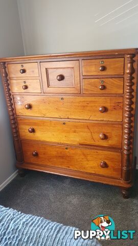 Cedar chest of drawers