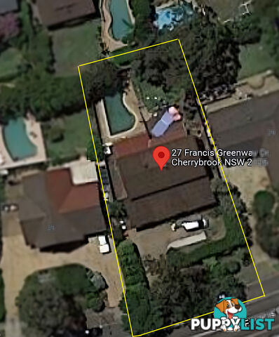 27 Francis Greenway Drive CHERRYBROOK NSW 2126