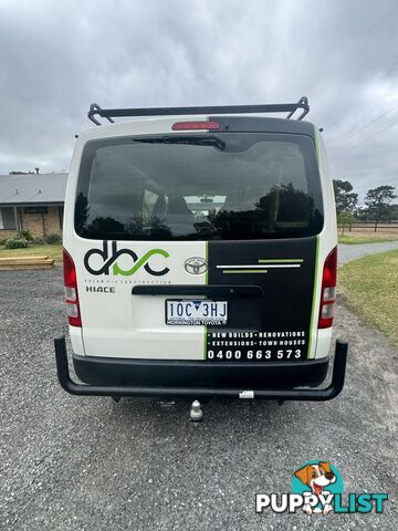 2018 Toyota Hiace Van Manual